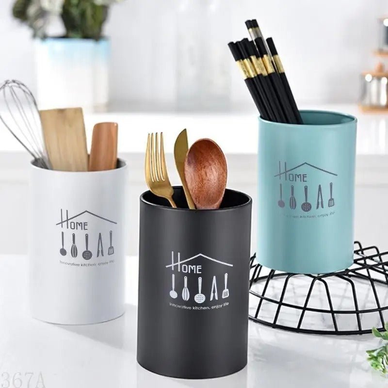 rangement cuisine | Support ustensiles Inox - L'Art du Rangement
