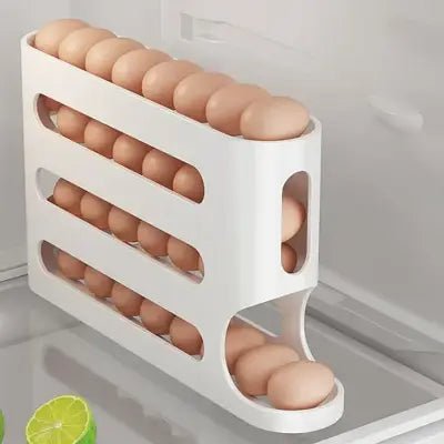 Rangement oeufs - RollingEggRack™ - Beige - artrangement