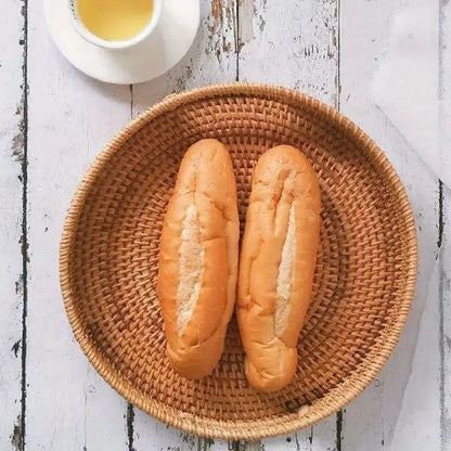 Panier en osier et rotin tissé main | Artisanal Naturel