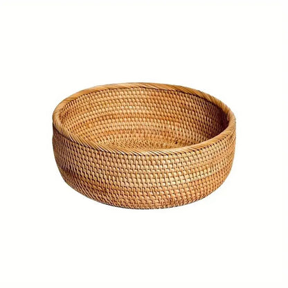 Panier en osier et rotin tissé main | Artisanal Naturel