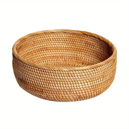 Panier en osier et rotin tissé main | Artisanal Naturel