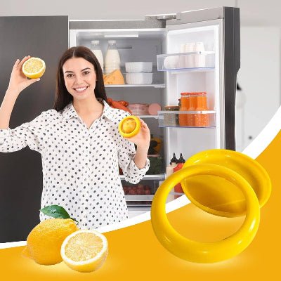 Boite de Conservation Alimentaire - SnapWrap™ - Citron - artrangement
