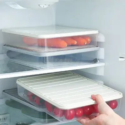 Boîte de rangement - FoodSaverBox™ - Carré blanc - artrangement