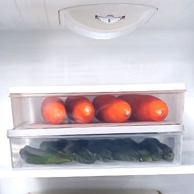 Boîte de rangement - FoodSaverBox™ - Carré blanc - artrangement
