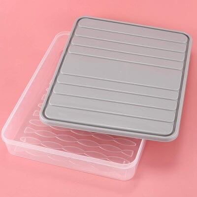 Boîte de rangement - FoodSaverBox™ - Carré gris - artrangement