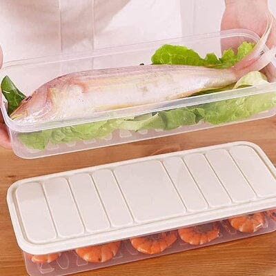 Boîte de rangement - FoodSaverBox™ - Rectangle blanc - artrangement