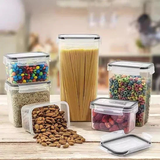 Boite rangement alimentaire | 7 boites Hermétique - L'Art du Rangement