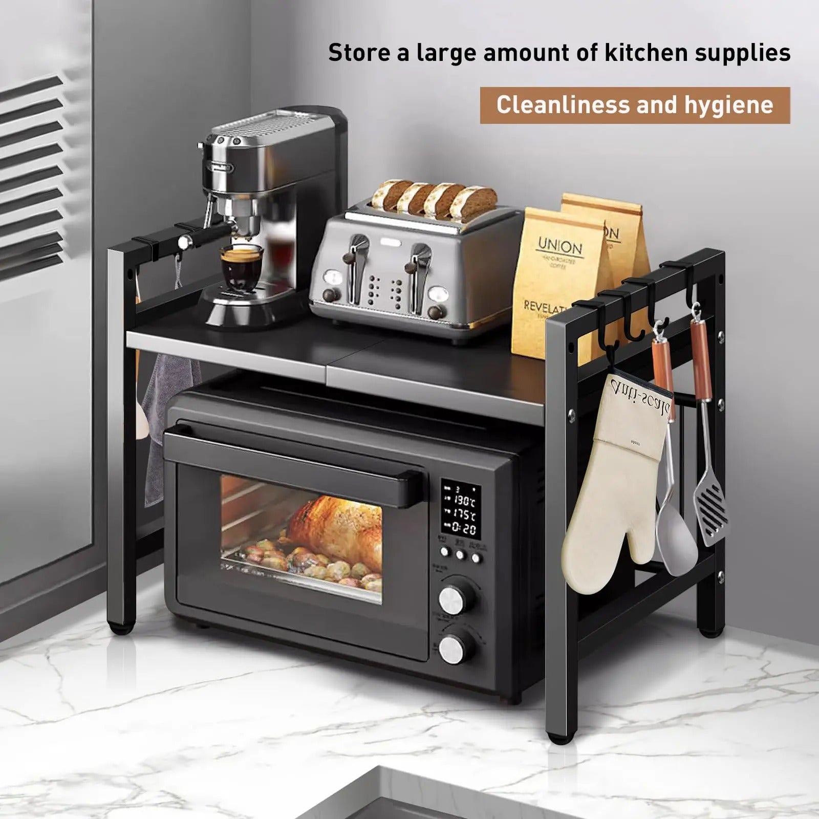 Étagère Rangement Cuisine Extensible | SpaceSaver - L'Art du Rangement