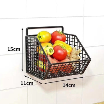 Panier Rangement Cuisine à Compartiments | OrganiFresh - L'Art du Rangement