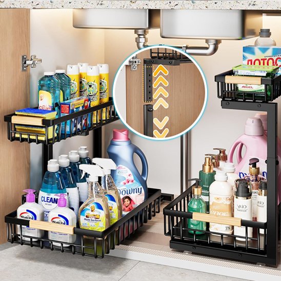 Rangement cuisine - sous evier | Modulable