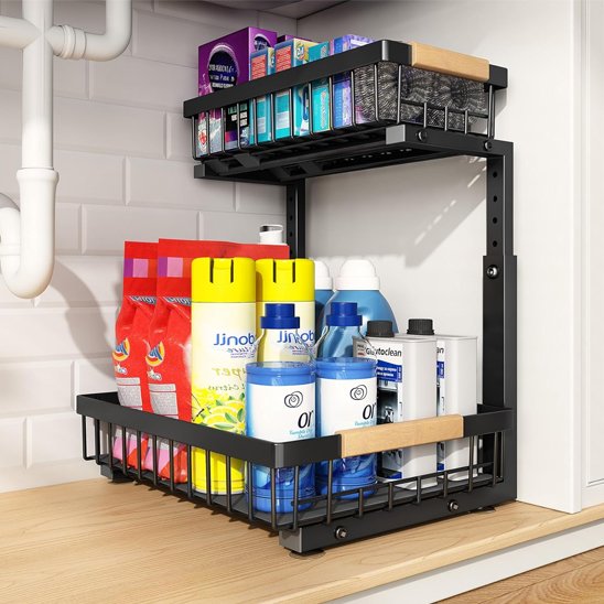 Rangement cuisine - sous evier | Modulable