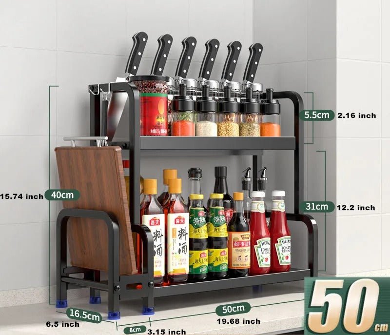 Rangement cuisine épices | Modulable - L'Art du Rangement