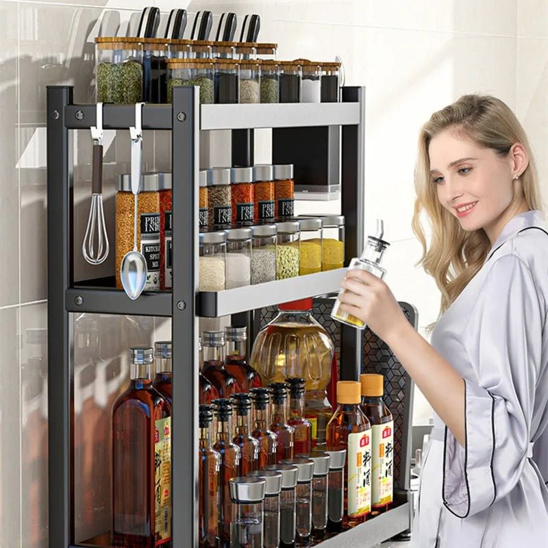 Rangement cuisine épices | Modulable - L'Art du Rangement