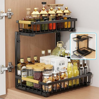 Rangement cuisine - sous evier | Modulable - L'Art du Rangement