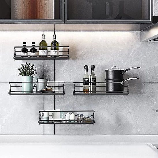 Rangement epices mural | Élégance Pratique - L'Art du Rangement