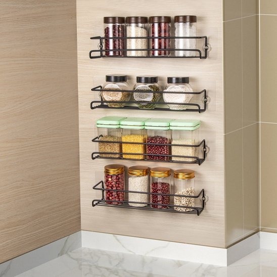 Rangement epices mural | Élégance Pratique - L'Art du Rangement