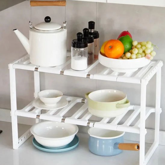 Rangement sous évier | Ajustable Kitchen - L'Art du Rangement