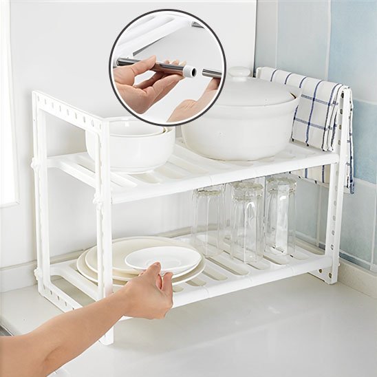 Rangement sous évier | Ajustable Kitchen - L'Art du Rangement