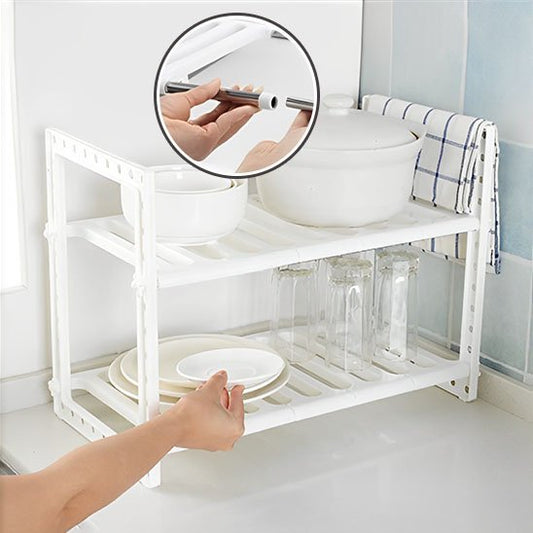 Rangement sous évier | Ajustable Kitchen - L'Art du Rangement