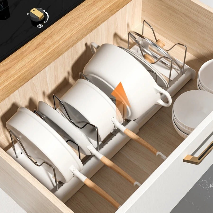 Support de rangement ustensiles cuisine pliable | DuraPro - L'Art du Rangement